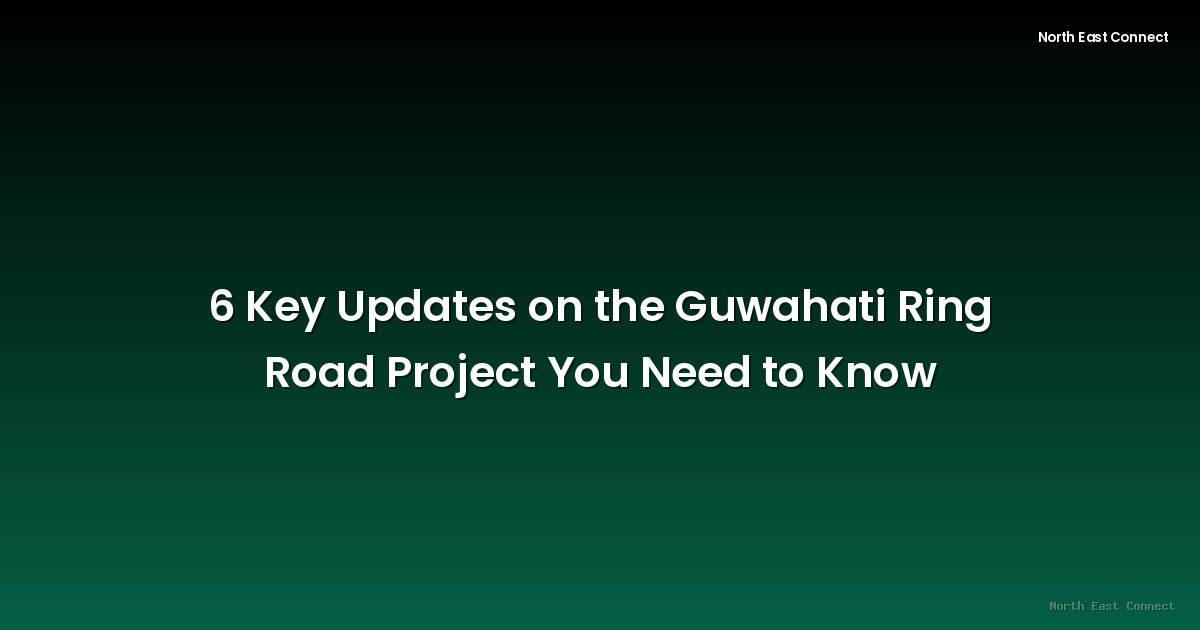 6 Key Updates on the Guwahati Ring Road Project You Need to Know