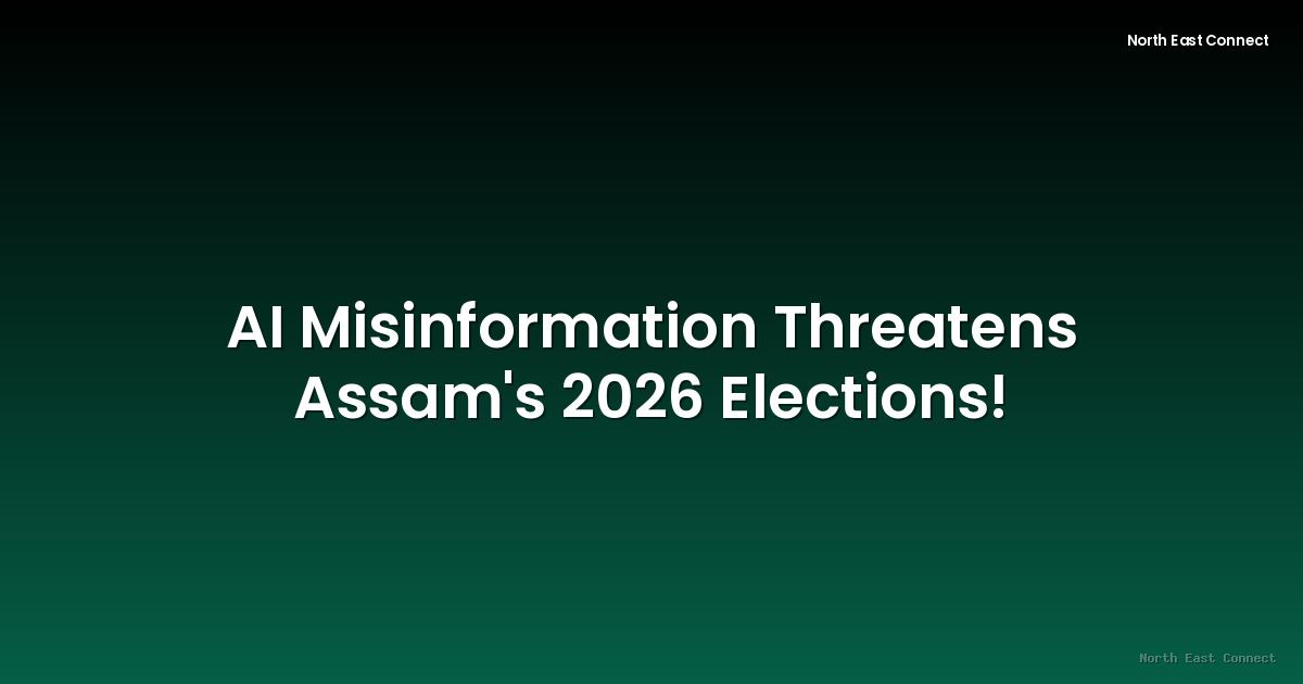 AI Misinformation Threatens Assam's 2026 Elections!