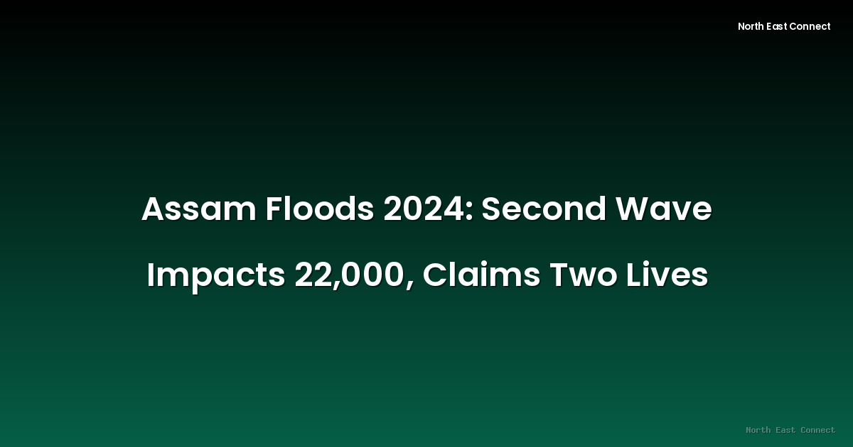 Assam Floods 2024: Second Wave Impacts 22,000, Claims Two Lives