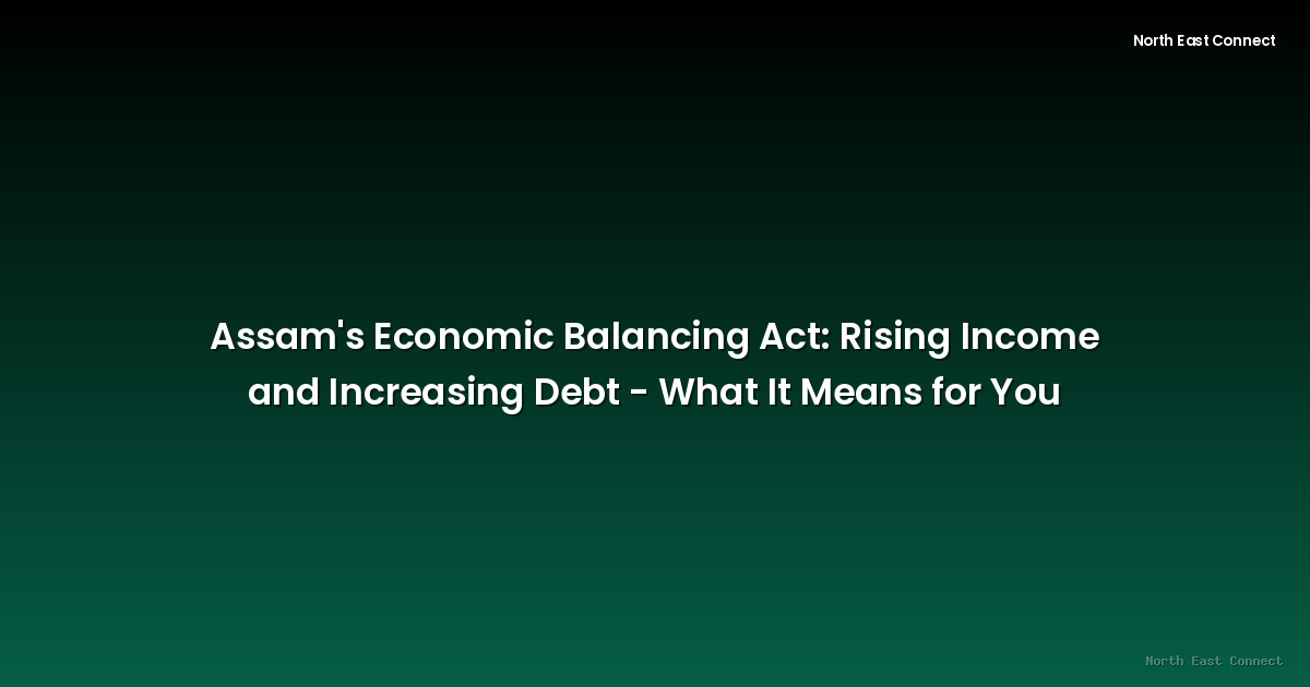 Assam's Economic Balancing Act: Rising Income and Increasing Debt - What It Means for You