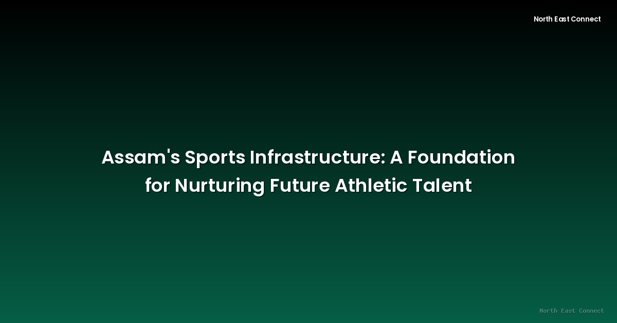 Assam's Sports Infrastructure: A Foundation for Nurturing Future Athletic Talent