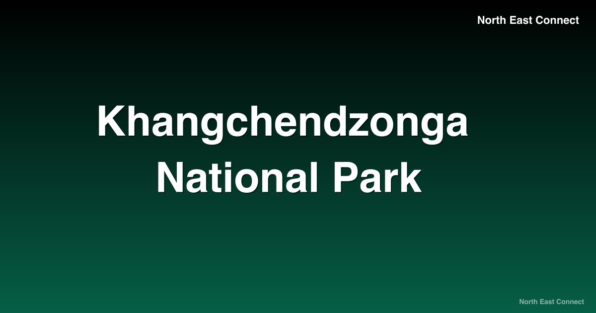 Khangchendzonga National Park